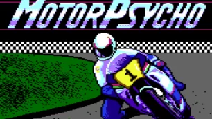 MotorPsycho: The 7800’s Best Motorcycle Racing Game